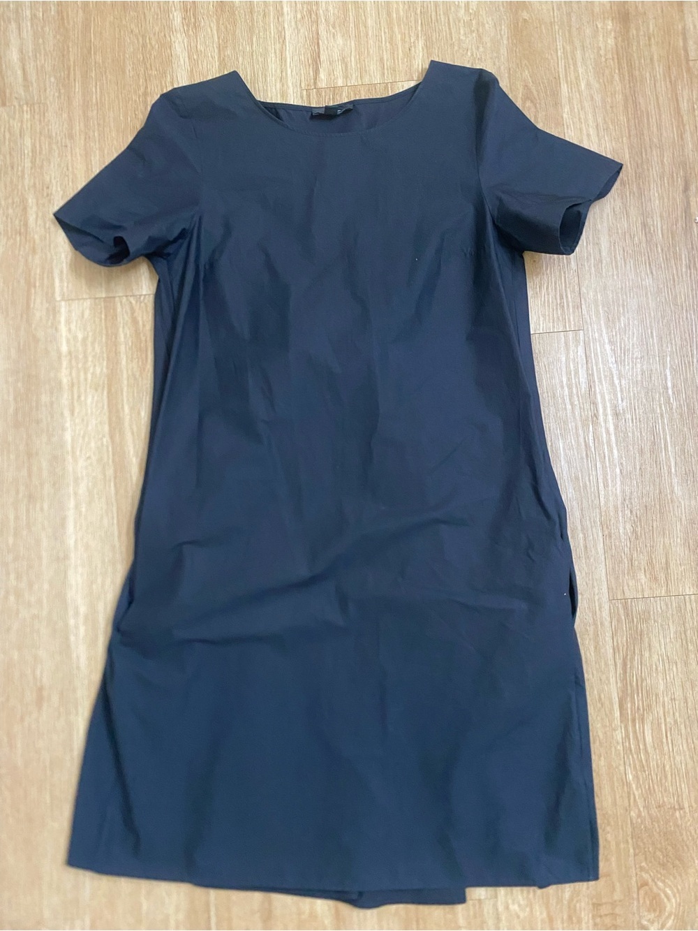 COS Black Short Sleeve Mini Dress